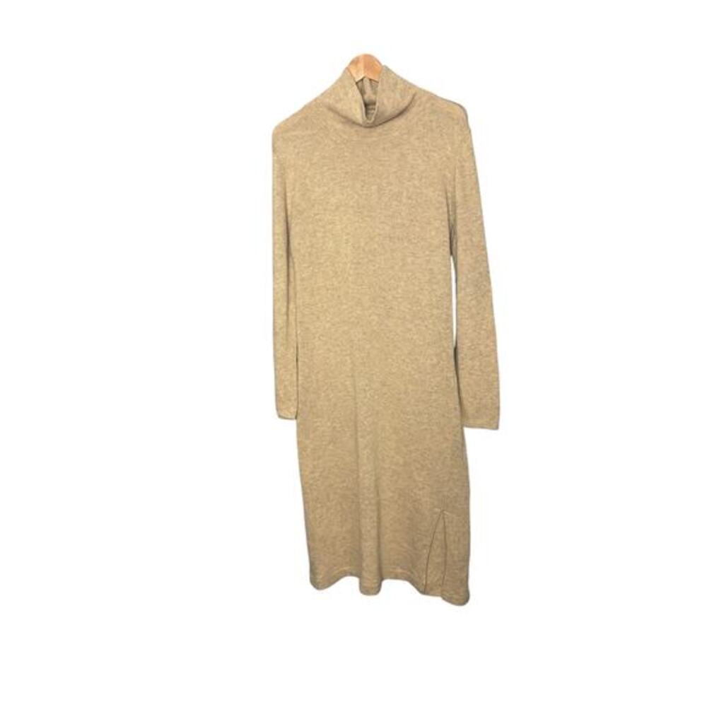 Revolve Callahan Sweater Midi Dress in Sand Size Large